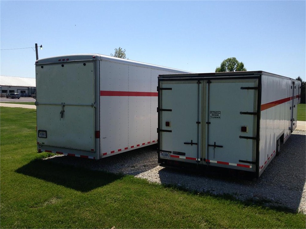 Corteva Equipment Sales 1988 Mac Lander 41' Enclosed Trailer