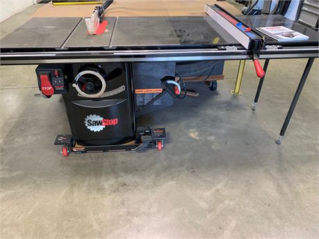 Corteva Equipment Sales Sawstop 10 Industrial Cabinet Saw 759