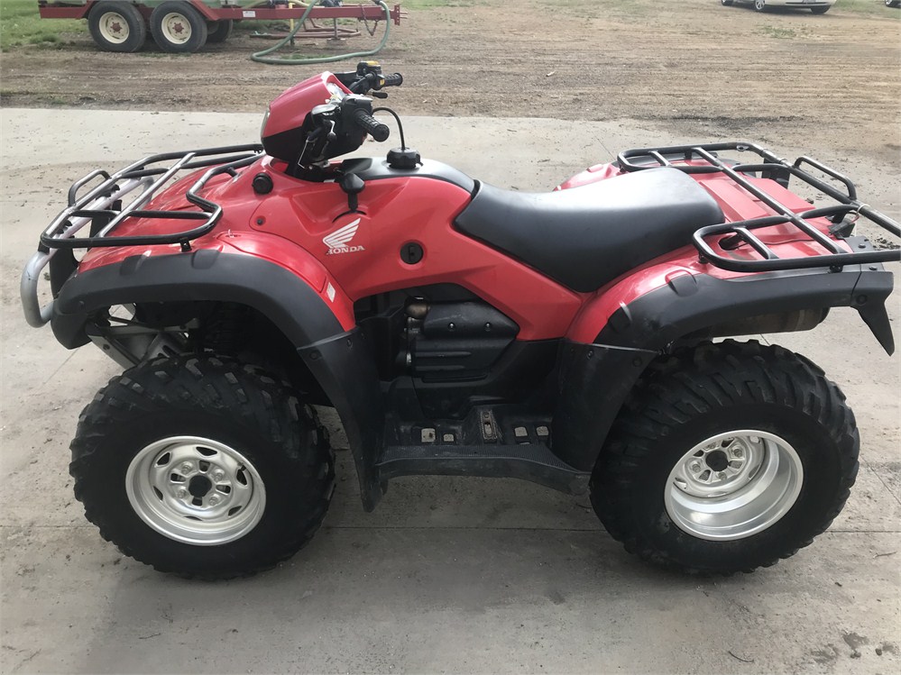 Corteva Equipment Sales - 2009 Honda Foreman Rubicon TRX500FA-Mankato ...