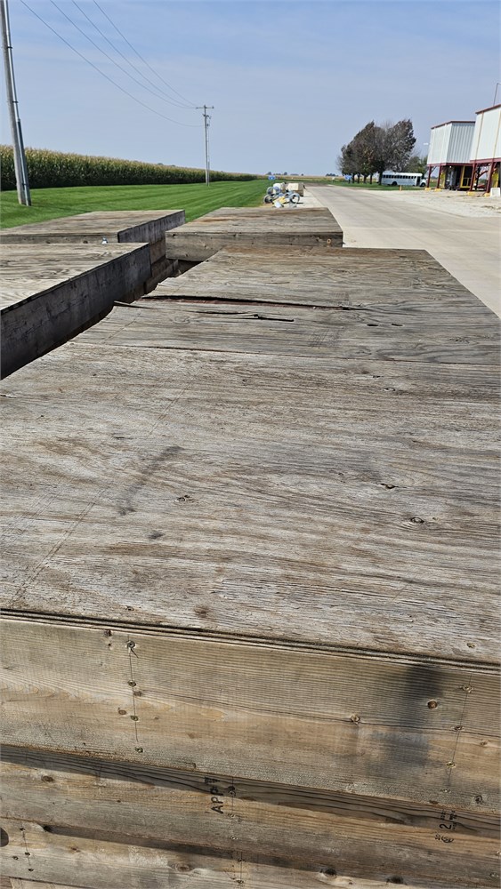 Corteva Equipment Sales Leftover Wood used during New Construction