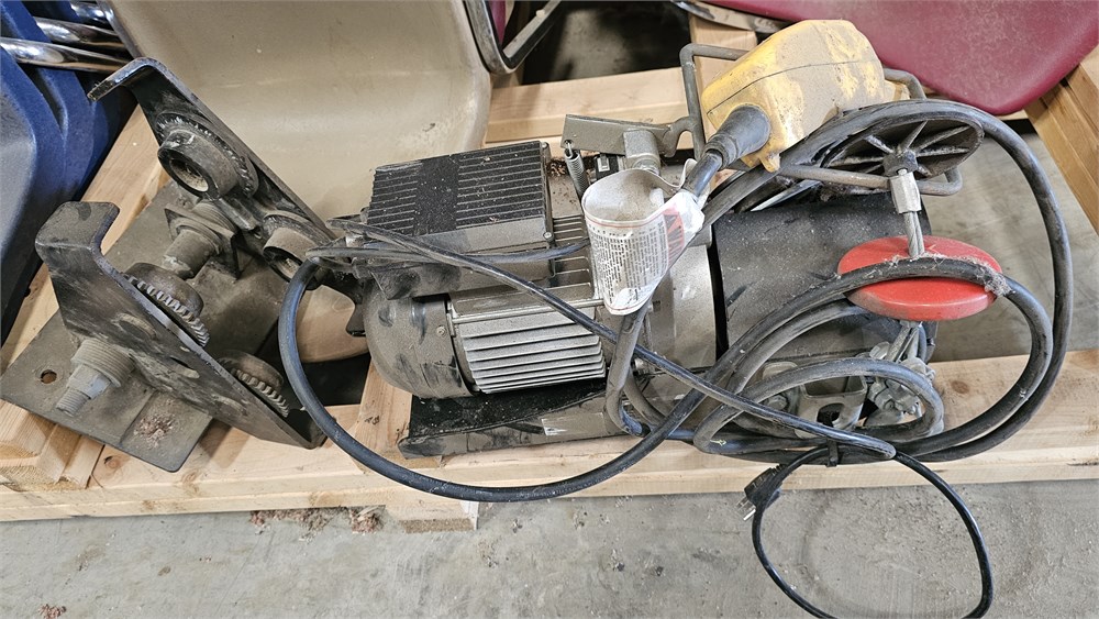 Corteva Equipment Sales Electric Cable Hoist and Trolley Woodhull